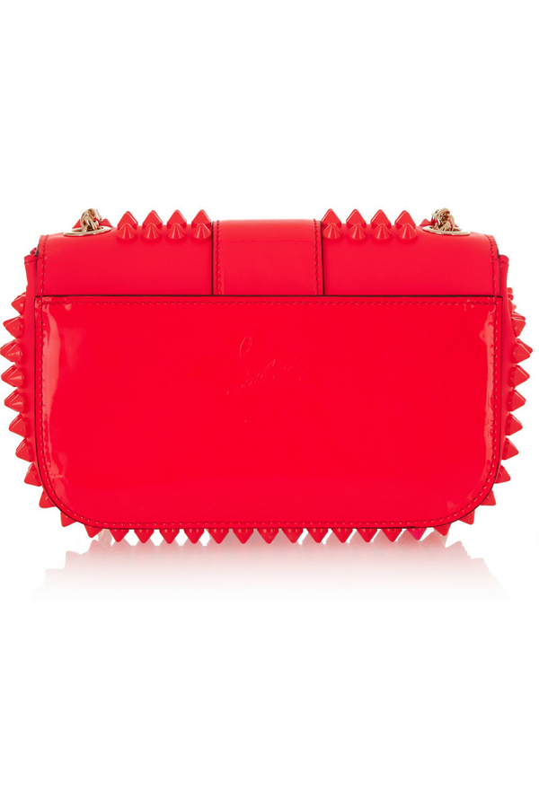 【クリスチャン ルブタンコピー Christian Louboutin　2015年春夏新作】2015SSルブタン Sweety Charity mini ショルダー 1155107P081